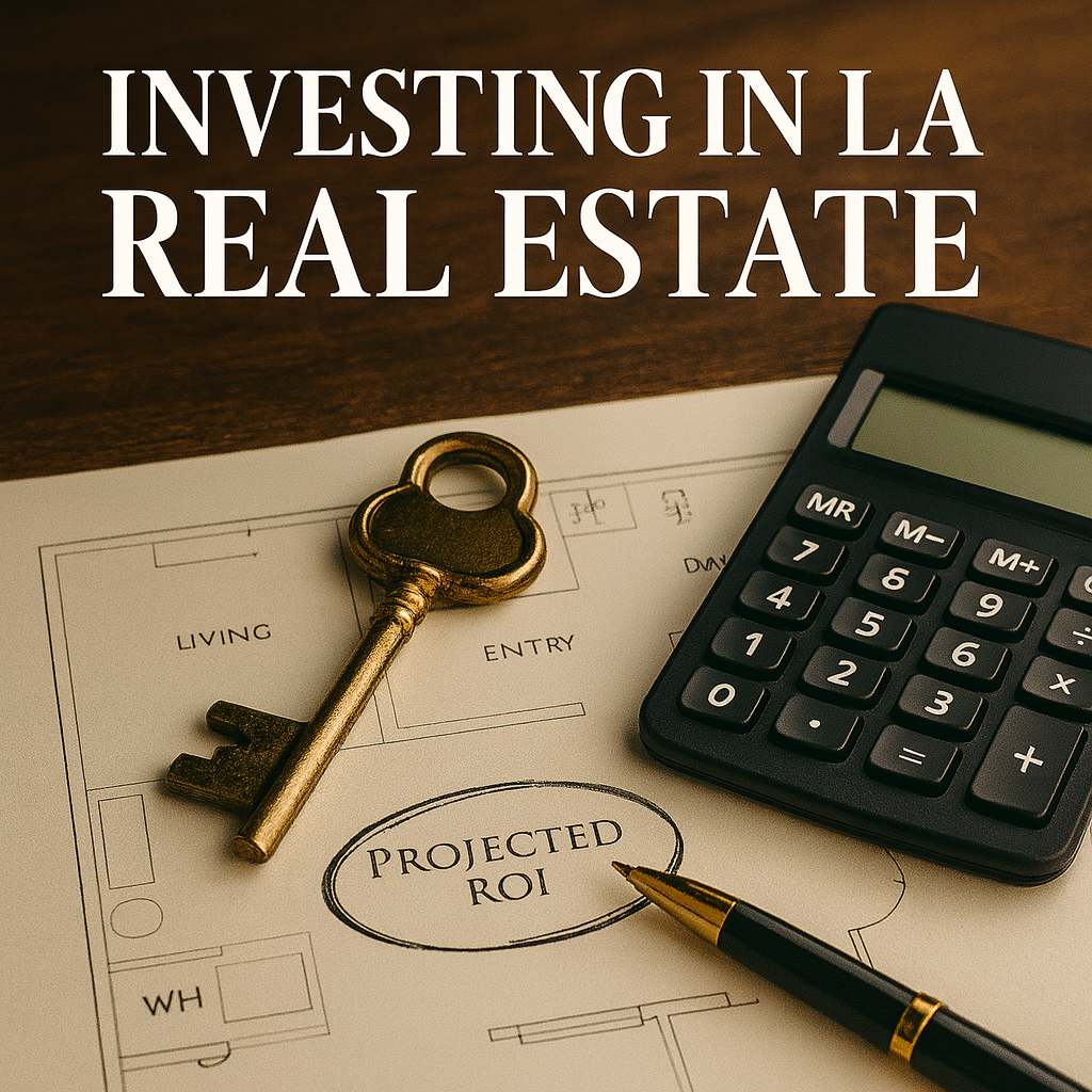 A diagram explaining real estate investing in the Los Angeles market